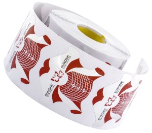 Szablony PREMIUM Czerwone Szerokie 500szt